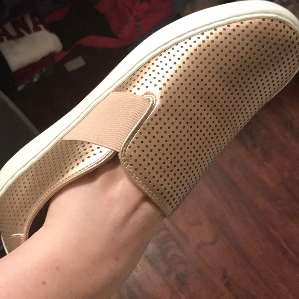 Rose Gold Sneakers